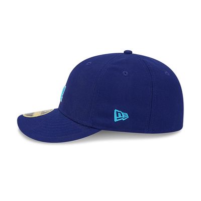 LA Dodgers MLB Father's Day 2024 Dark Blue Low Profile 59FIFTY Fitted Cap - New Era