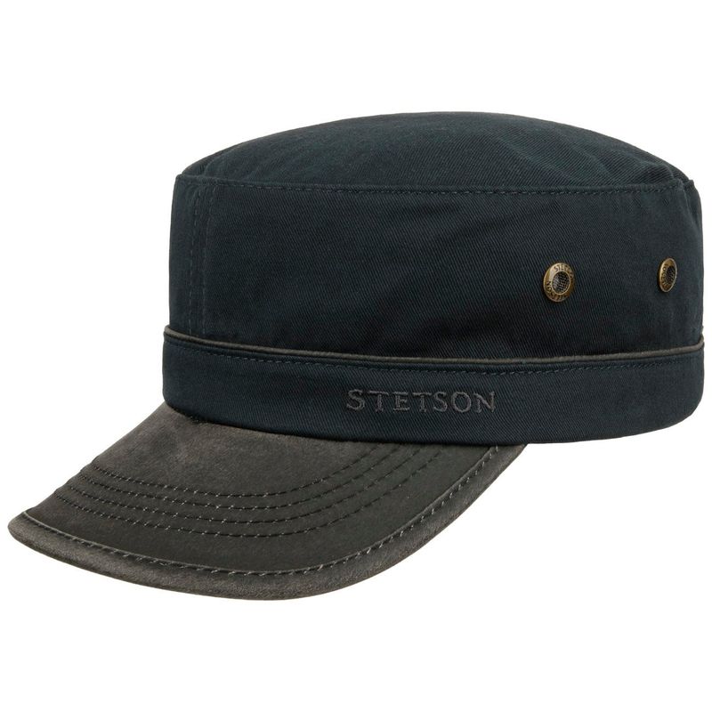 Army Cap Cotton Navy - Stetson