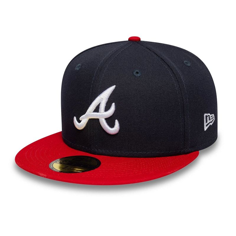 Atlanta Braves Authentic On Field Home Navy 59FIFTY Cap