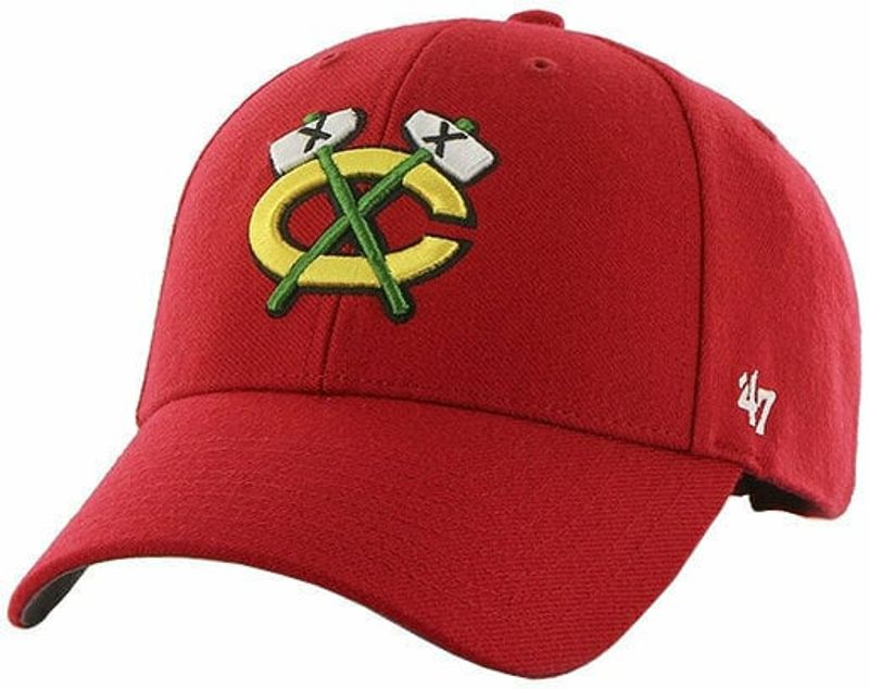 Chicago Blackhawks NHL '47 MVP Team Logo Red