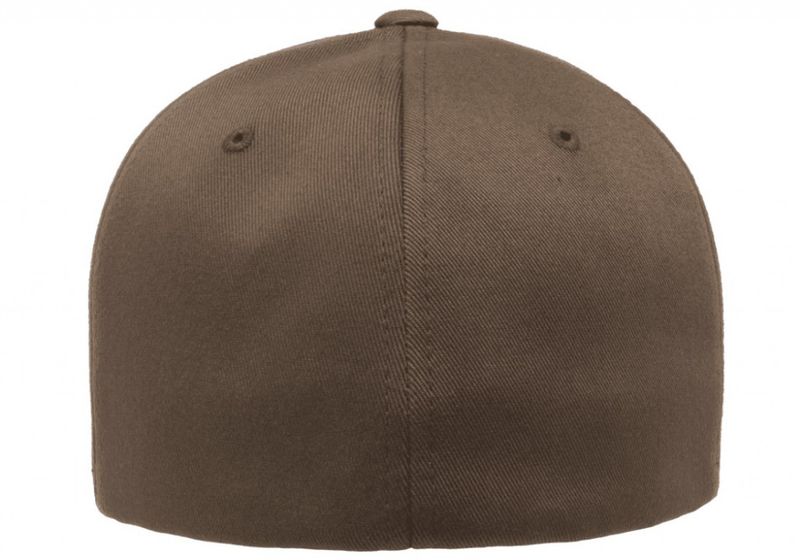 Flexfit Original Wooly Combed Brown 6277 - Flexfit