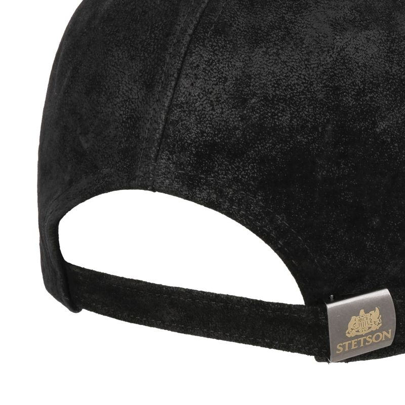 Stetson Baseball Cap Pigskin Black