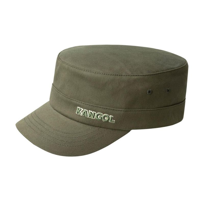 Cotton Twill Flexfit Army Cap Green - Kangol