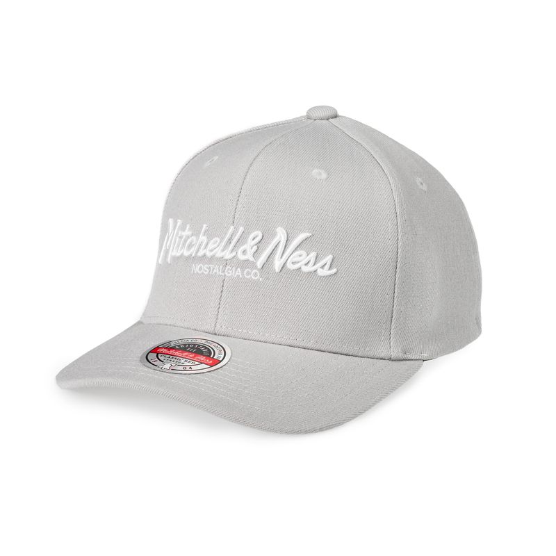 Own Brand Pinscript Grey/White Red Classic - Mitchell & Ness