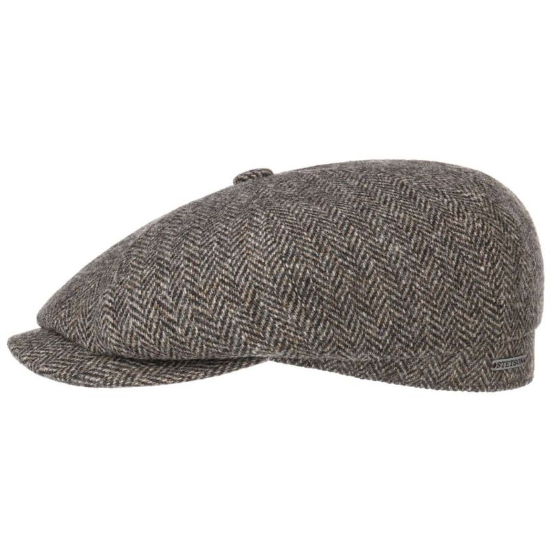 Hatteras Wool Herringbone Antra-Melange Stetson