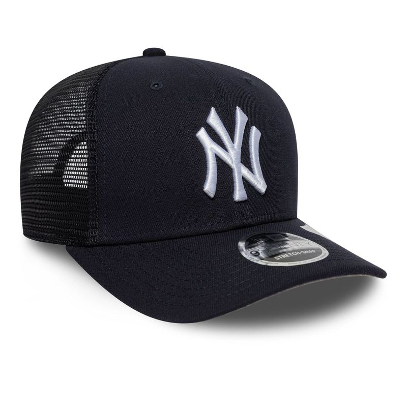 New York Yankees MLB Official Team Colour Navy 9SEVENTY Stretch Snap Adjustable Cap - New Era