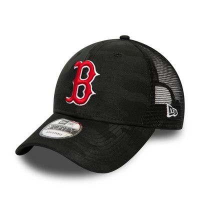 Boston Red Sox Seasonal The League Black Camo Trucker 9Forty - New Era