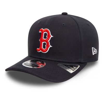 Boston Red Sox Official Team Colour Navy 9SEVENTY Stretch Snap Adjustable Cap - New Era