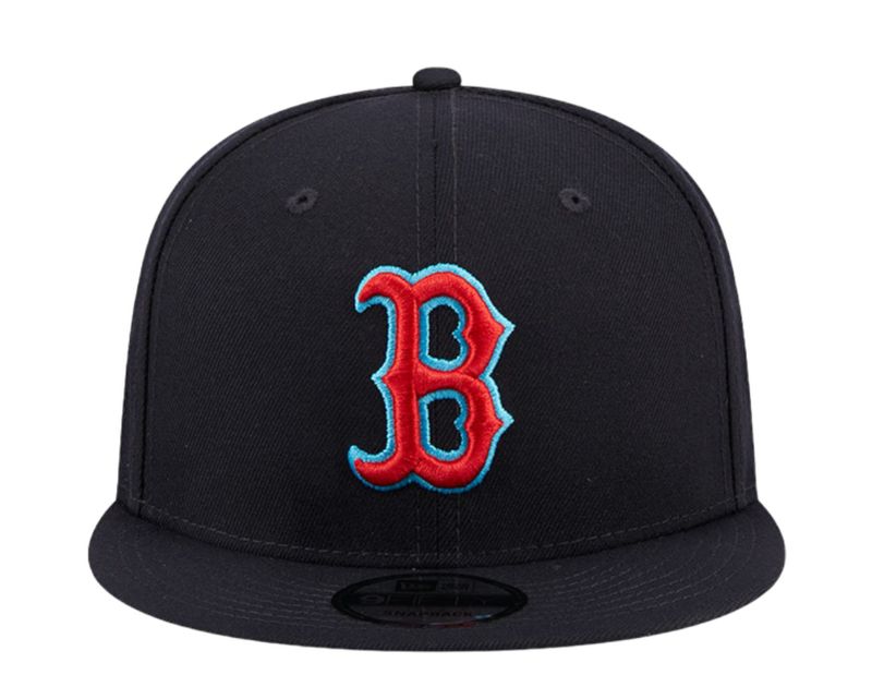 9FIFTY Boston Red Sox Fathers Day Navy Snapback - New Era