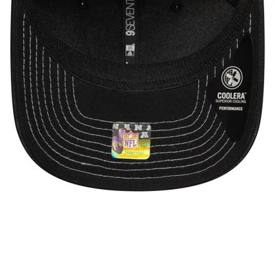 Las Vegas Raiders NFL Black 9SEVENTY Stretch Snap Adjustable Cap - New Era
