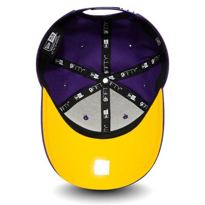 9fifty Los Angeles Lakers Stretch Snap Purple/Yellow Snapback - New Era