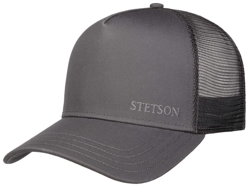 Stetson Trucker Cap Cotton Grey