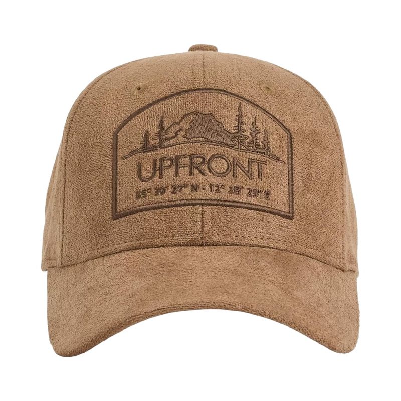 NATE Hard Classic Baseball Brown Cap - Upfront