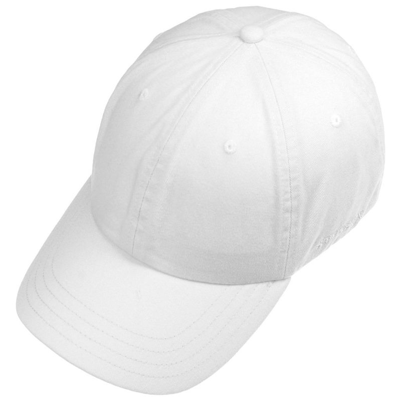 Rector Baseball Cap Cotton White - Stetson