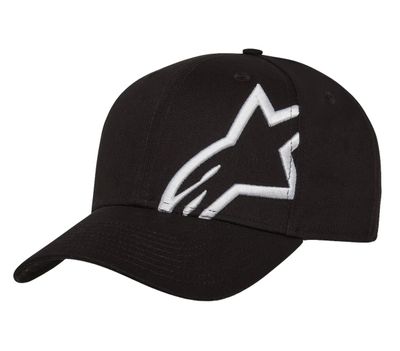 Corp 2 Snap Hat Black/White - Alpinestars