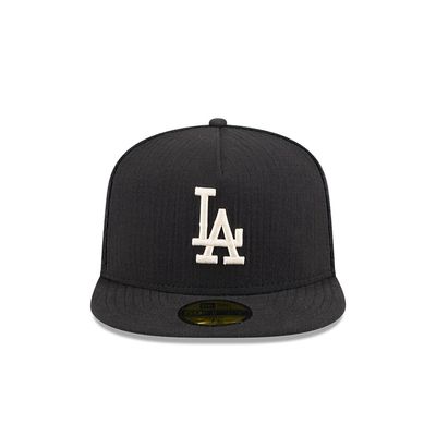 Los Angeles Dodgers MLB Black 59FIFTY A-Frame Fitted Cap - New Era