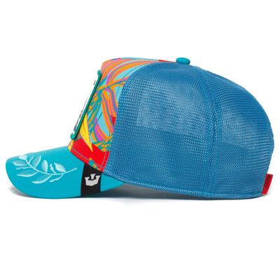 Ooh Barracuda Trucker - Blue - Goorin Bros