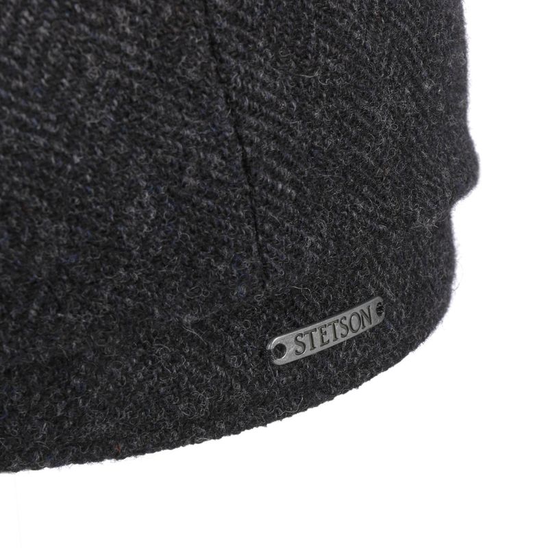 Hatteras Wool Herringbone Dark Grey Stetson