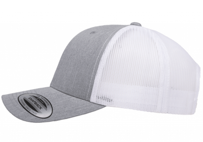 Trucker Keps Heather/White 6606T - Yupoong/Flexfit