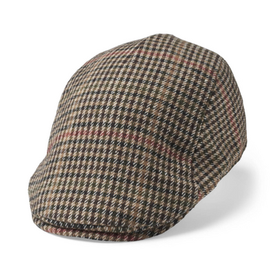 Phillip Sixpence Flat Cap Khaki 10181 - Statewear