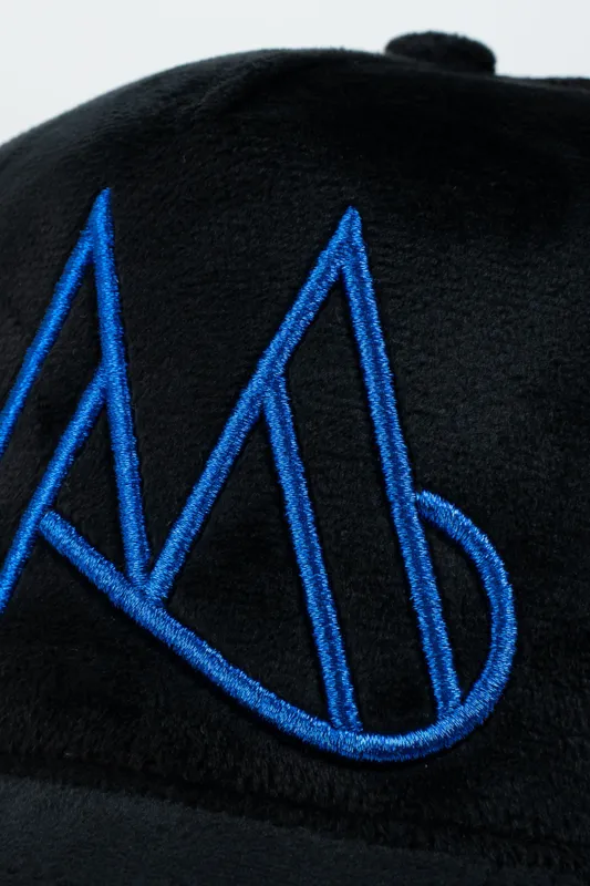 Maggiore Unlimited Edition M logo Black - Blue Logo Trucker Cap