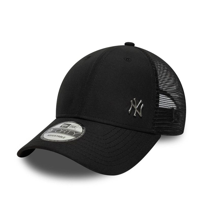 New York Yankees MLB Flawless Black 9FORTY Adjustable Cap - New Era