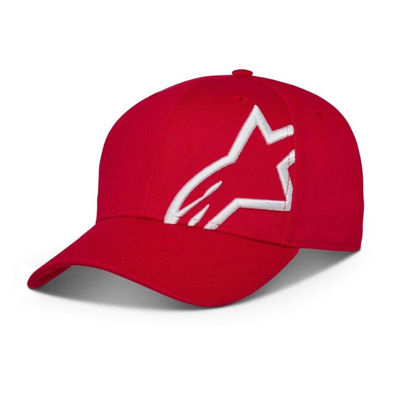 Corp 2 Snap Hat Red  - Alpinestars