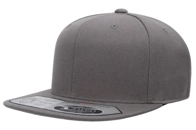 110 Fitted Snapback Dark Grey - Flexfit