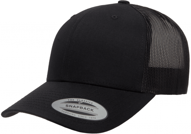 Kids Trucker Black 6606- Yupoong