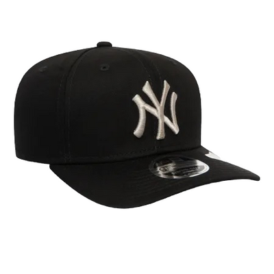 9fifty Stretch Snap New York Yankees Essential Black/Silver - New Era