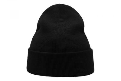 WIND Double Skin Beanie Black - Atlantis