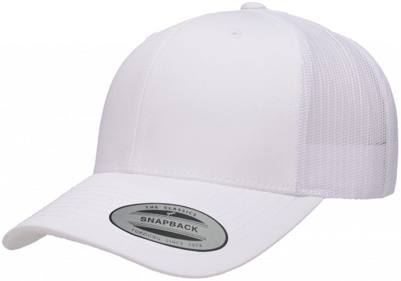 Trucker Keps White 6606T från Yupoong i lager