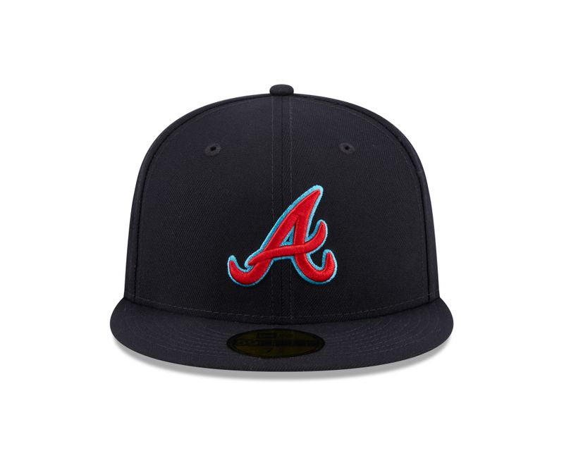 59fifty - Fathers Day Atlanta Braves MLB Side Patch Navy - New Era