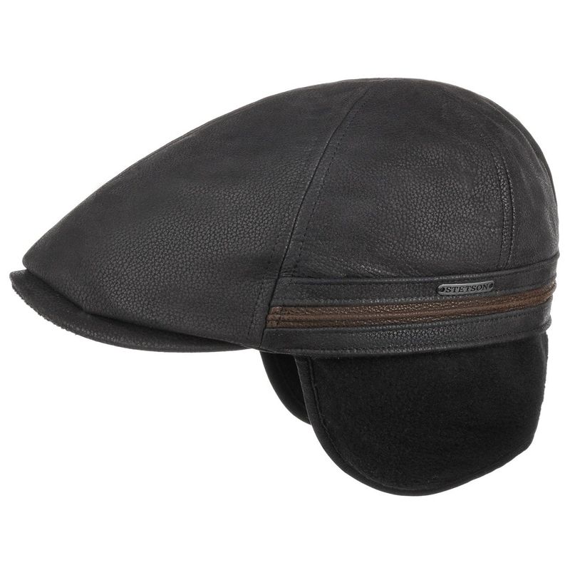 Duck Cap Cowhide EF Black Stetson