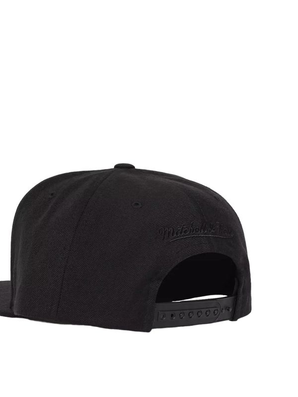 Box Logo Black/White Snapback - Mitchell & Ness