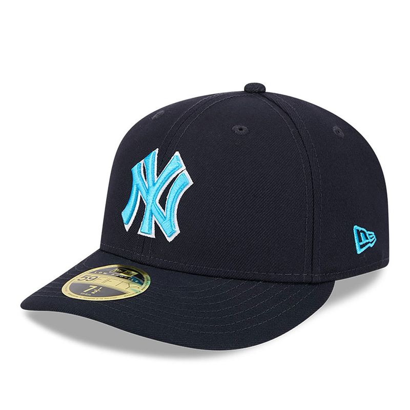 New York Yankees MLB Father's Day 2024 Navy Low Profile 59FIFTY Fitted Cap