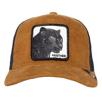 Panthuroy Panther Cord Whiskey Trucker Cap - Goorin Bros