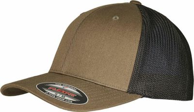 Flexfit Trucker Recycled Mesh Olive Black