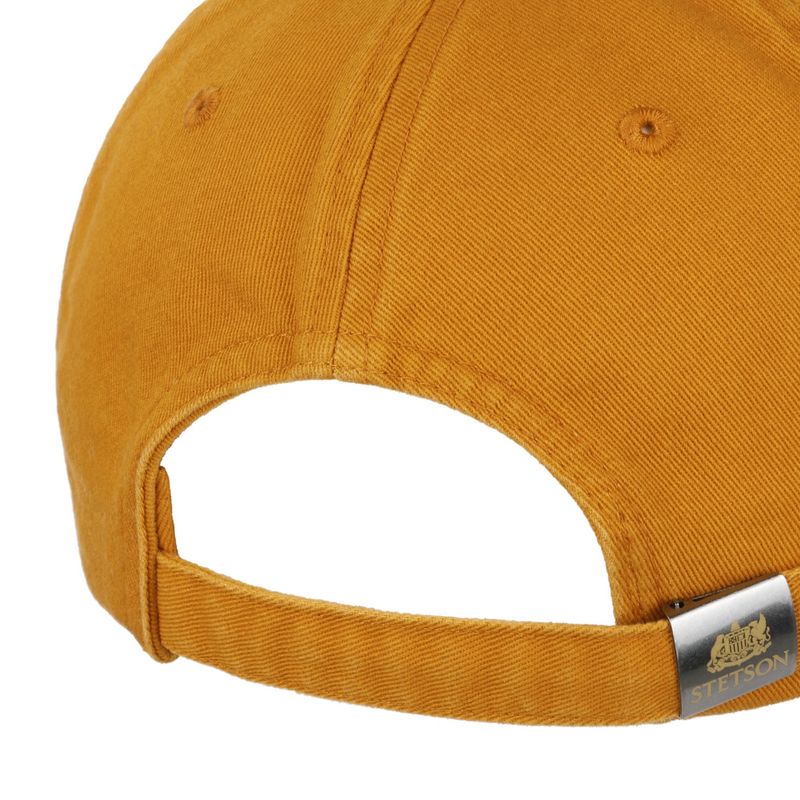 Rector Baseball Cap Cotton Tangerine - Stetson