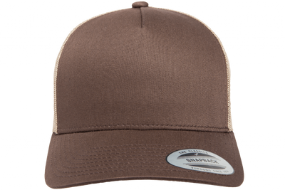 Trucker Flexfit Brun/Beige 6506 i lager från Flexfit/Yupoong