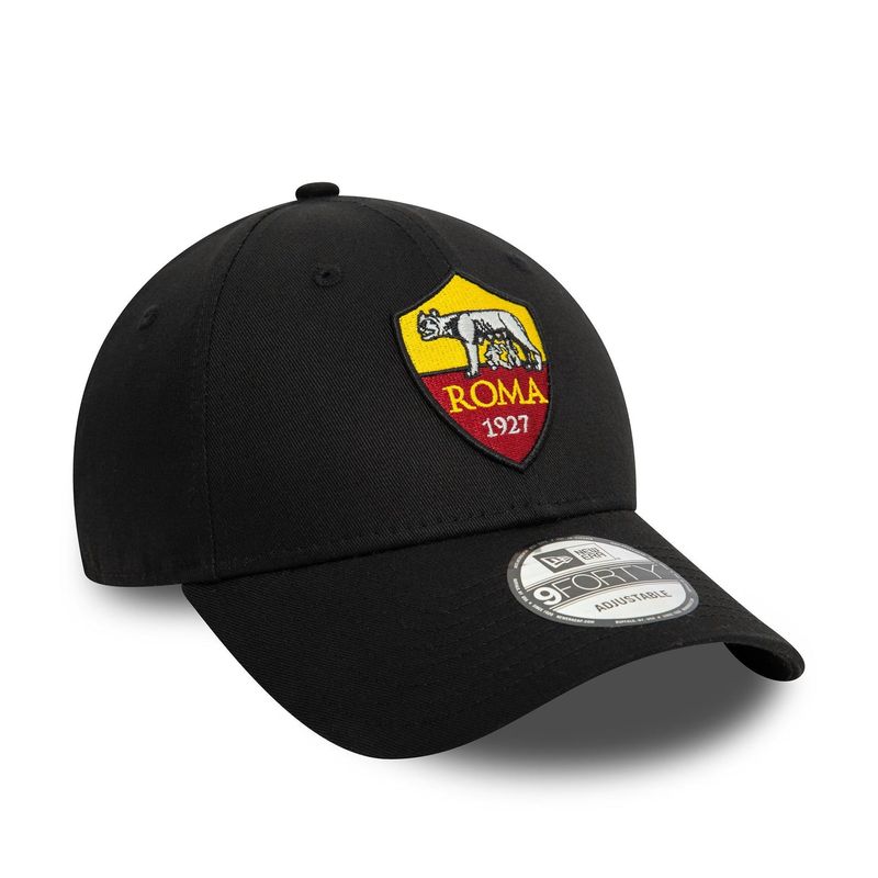 AS Roma Core Black 9forty adjustable Cap - New Era