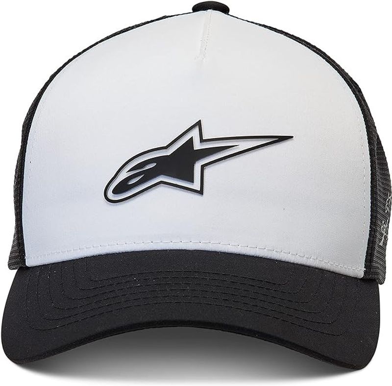 Advantage Tech Trucker Keps White/Black - Alpinestars