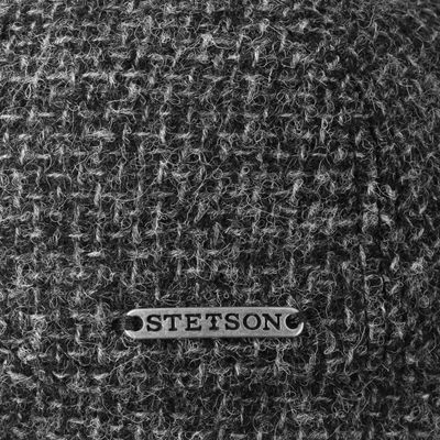 Belfast Tweed Flat Cap Antracit - Stetson