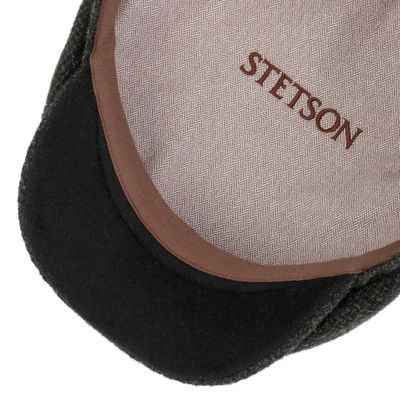 Stetson 6-Panel Cap Wool – Dark Olive