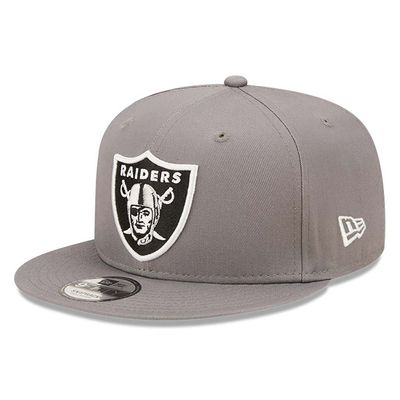 Las Vegas raiders Side Patch TEAM Grey 9FIFTY Snapback Cap