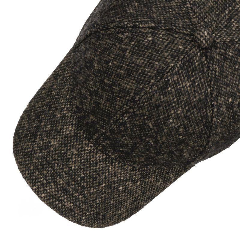 Classic Donegal Tweed Black/Mud Cap - Stetson