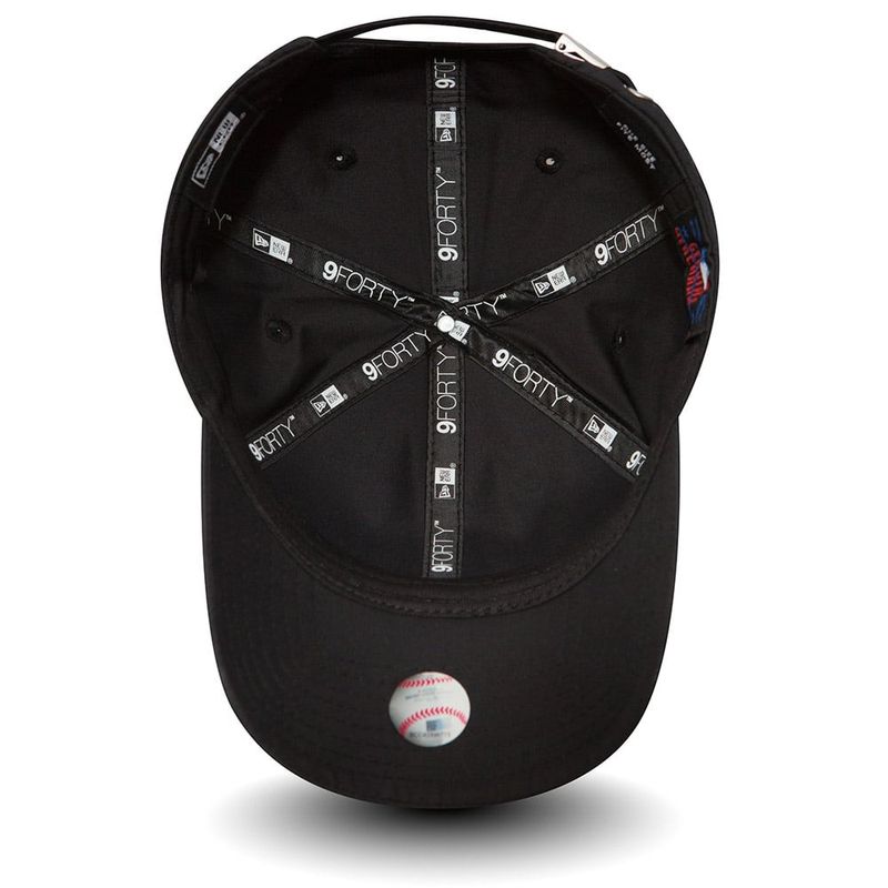 9forty Flawless New York Yankees Mini Logo Metal Black - New Era