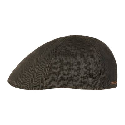 Duck Cap Herringbone Mud/Black Stetson