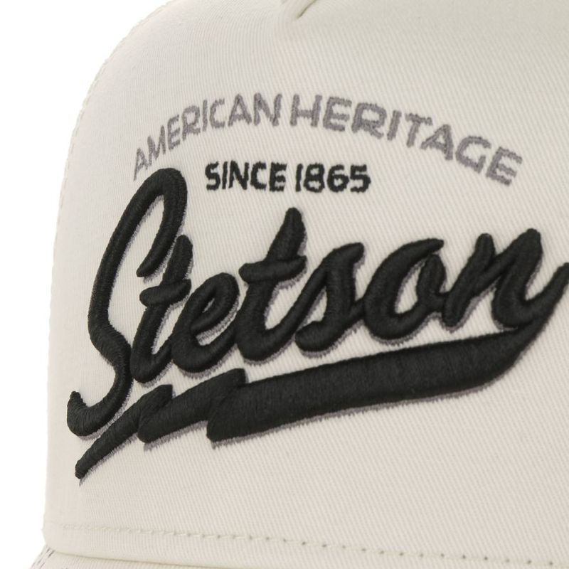 Trucker Cap American Heritage Classic White  - Stetson