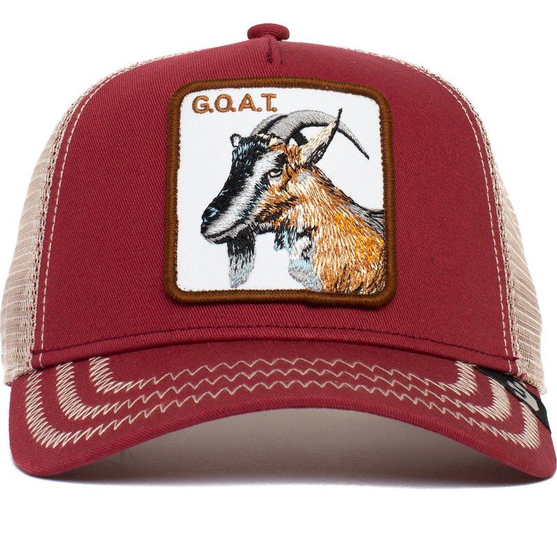 G.O.A.T. The Goat Trucker Animal Farm Red - Goorin Bros